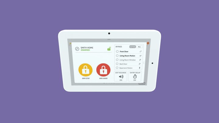 Home Security Systems 3D Model
