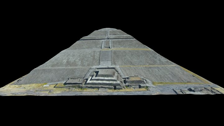 The Pyramid of the Sun 3D Model