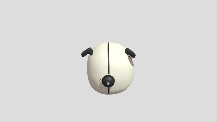 Puppy_robot_stylized_3d_model 3D Model