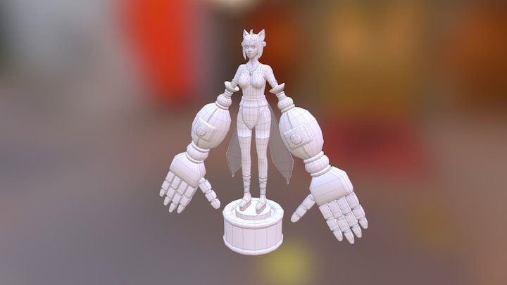 Claw Crusher Caroline 3D Model