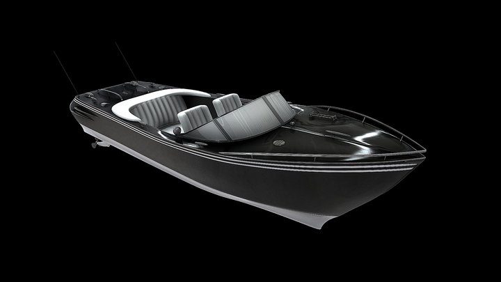 Boat 3D Model