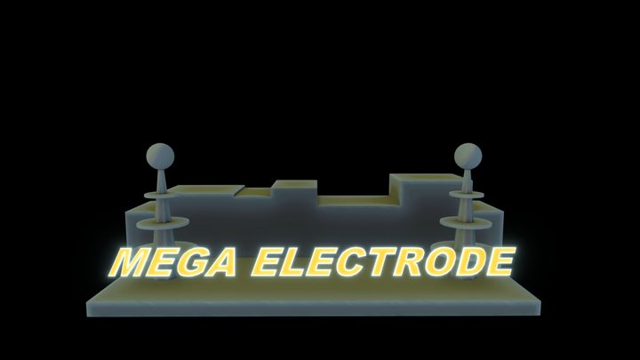 Mega Electrode 3D Model