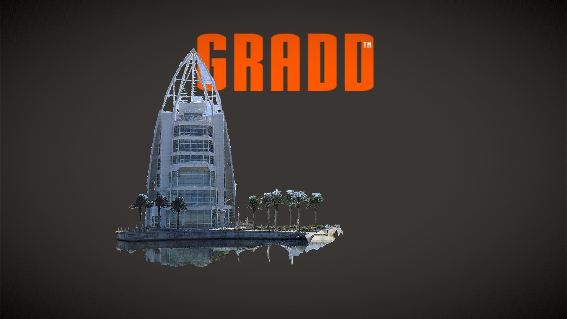GRADD 3D Model Cape Canaveral Exploration Tower