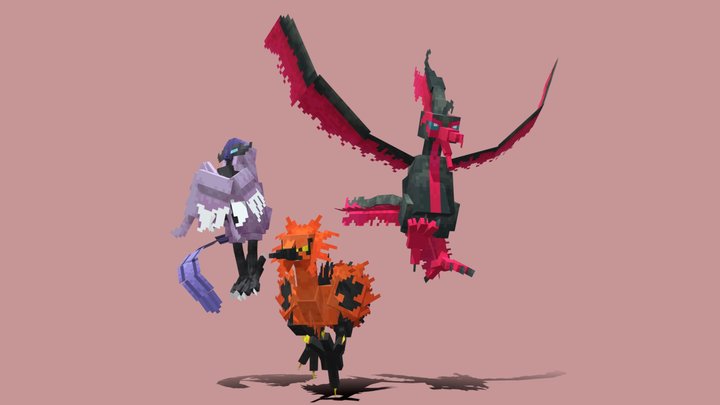 Moltres 3D models - Sketchfab