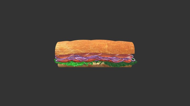 Sandwitch 3D Model