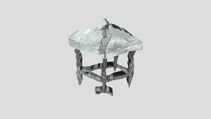 漂浮的島 3D Model