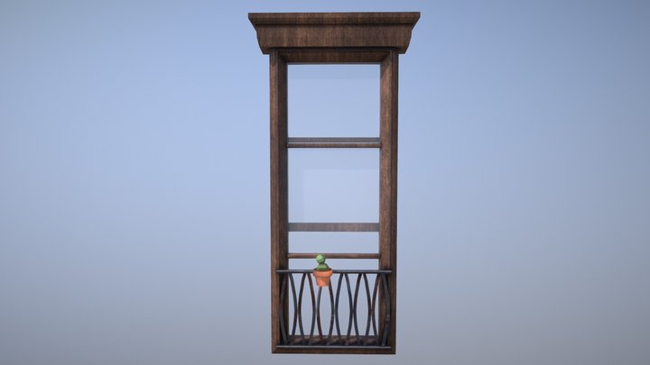 Window Sill Melbourne 3D Model