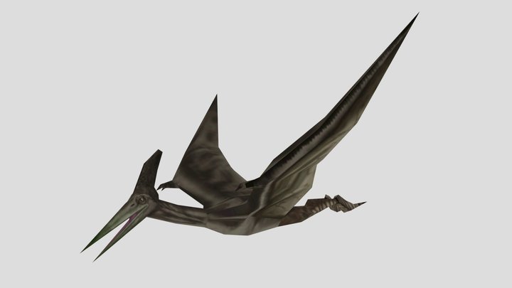 Dino Crisis 1 - Pteranodon 3D Model