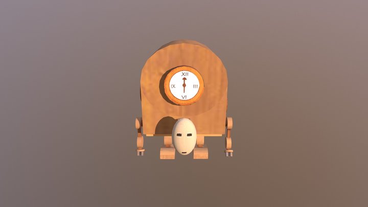 ClockBot - It tells you time! (Dancing version) 3D Model