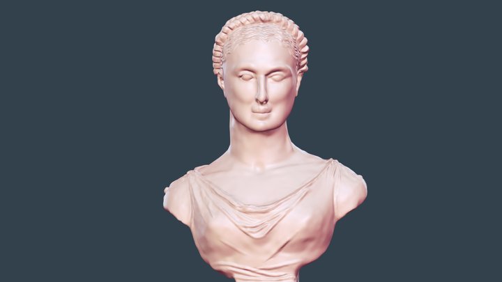 Jeanette Caroline Von Alopaus 3D Model