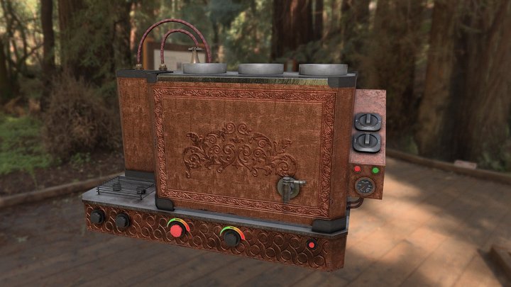 Copper Water Boiler – Modello 3D gratuito STL