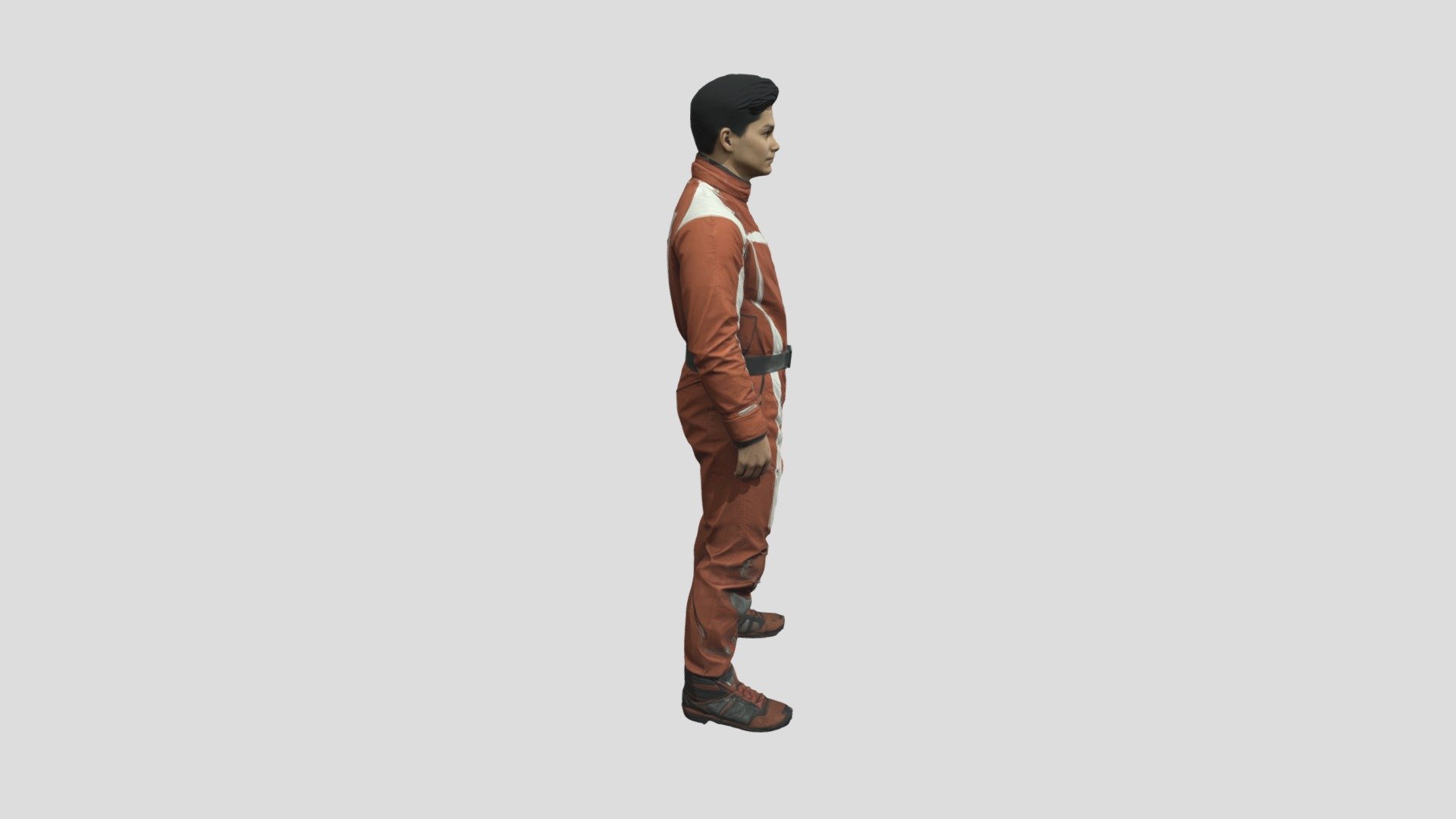 Man in Red Racing Suit by Tripo - Download Free 3D model by TripoAI ...