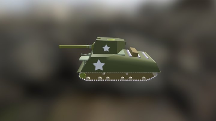 M4 Sherman MKII 3D Model