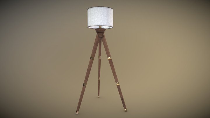 Floor Lamp 3D Model