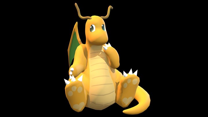 Dragonite 3D Model