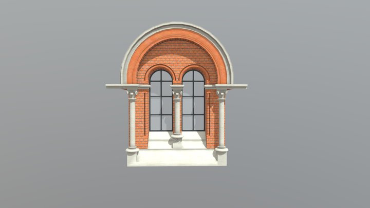 WPMP window type 3 3D Model