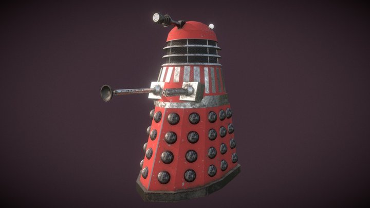Supreme Dalek 3D Model
