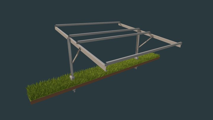 Solo 2 Linhas 3D Model