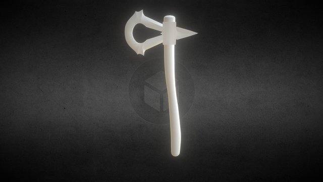 Assassin's Creed Connor Tomahawk (not finish) 3D Model