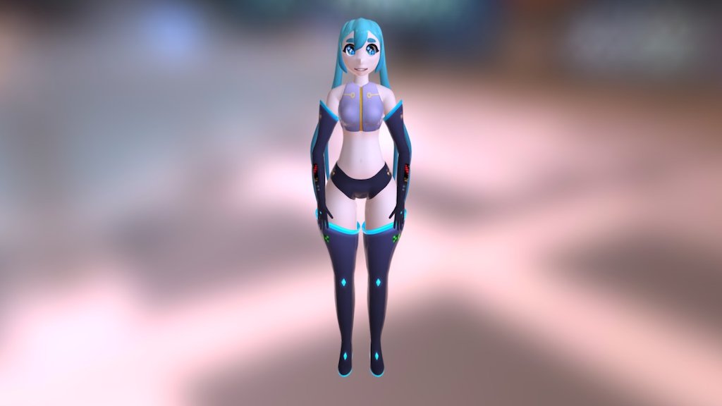 Sketchfab 3d. Miku 3d model. Мику Накано 3d модель. Текстура для 3д модели Miky. Sketchfab аниме тян модель дед инсайд.