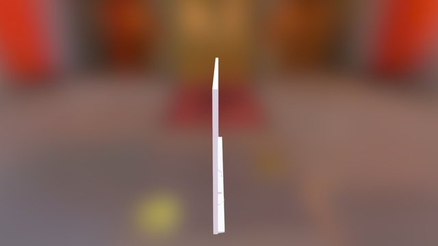 White Board 3D Model