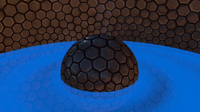 Hexagonal Vertigo 3D Model
