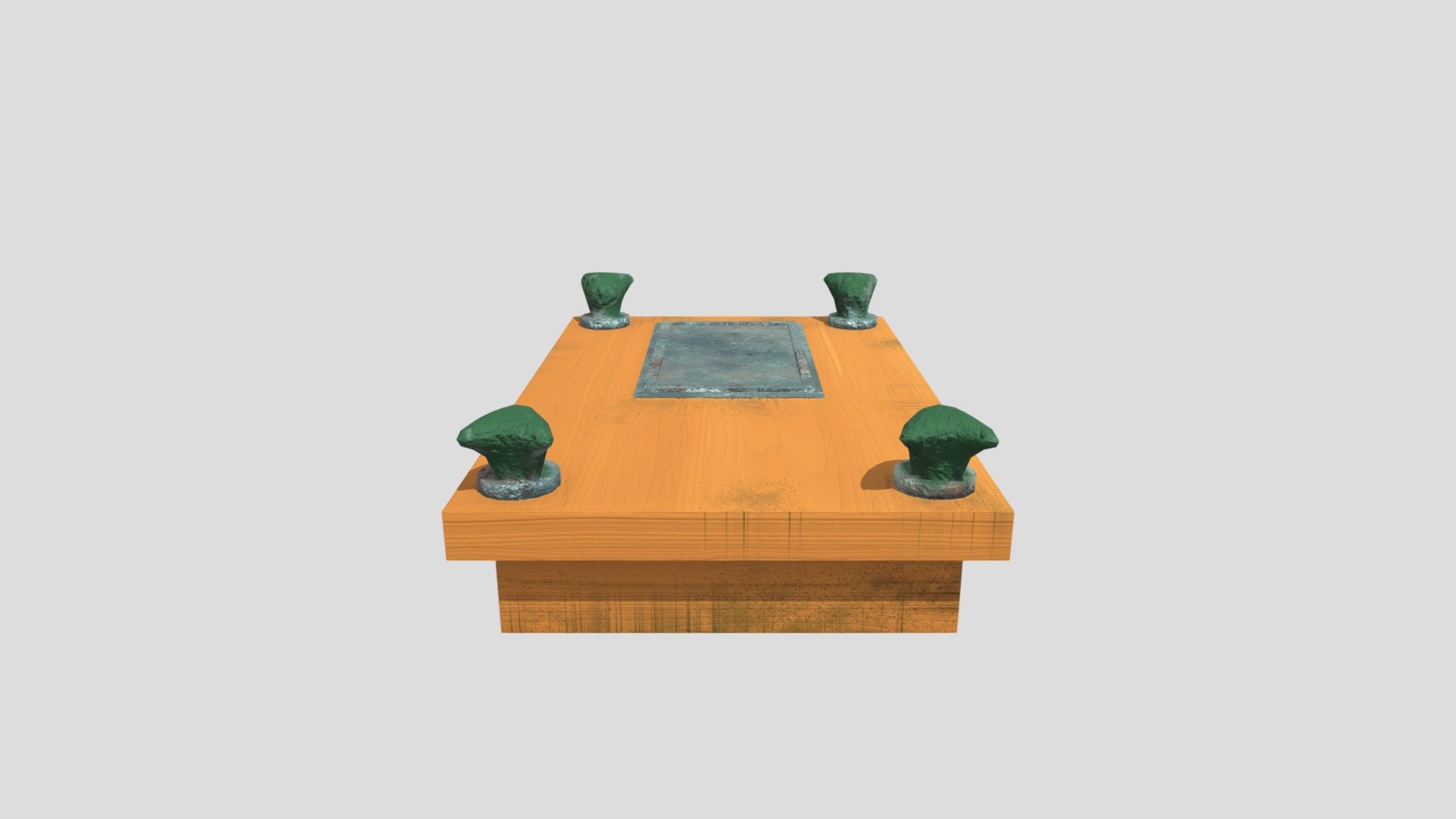 Flytebrygge Lowpoly
