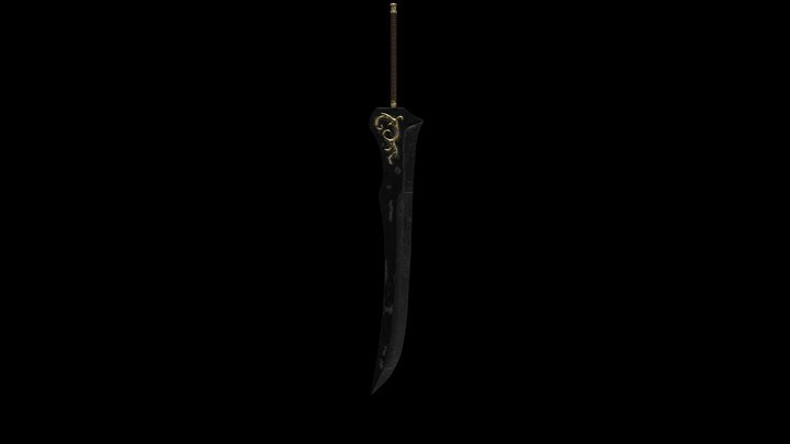 Shimmering Blade 3D Model