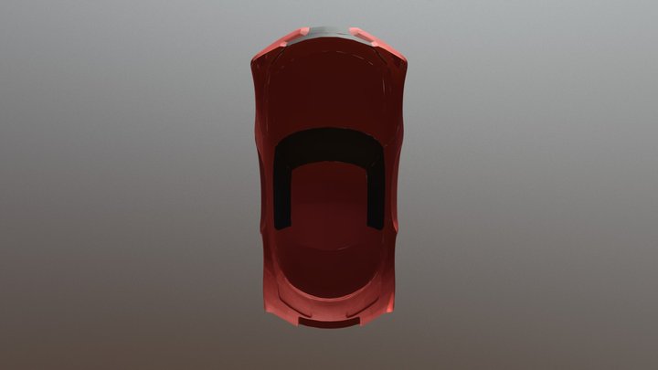 Freefrom design of Car 3D Model