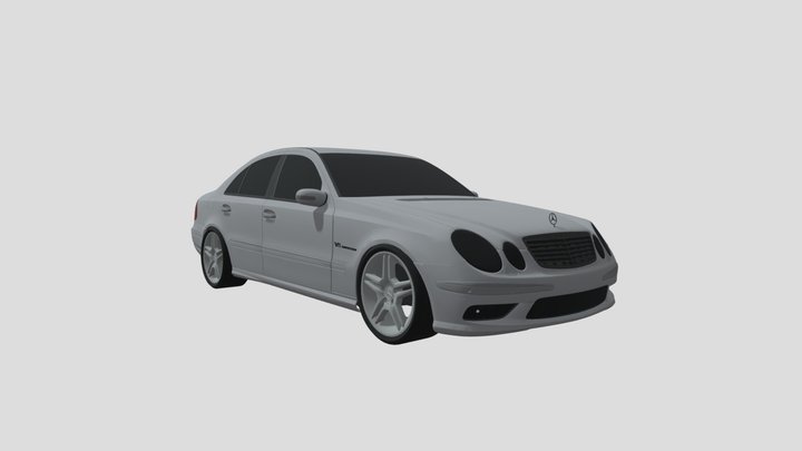 Mercedes Benz E55 3D Model