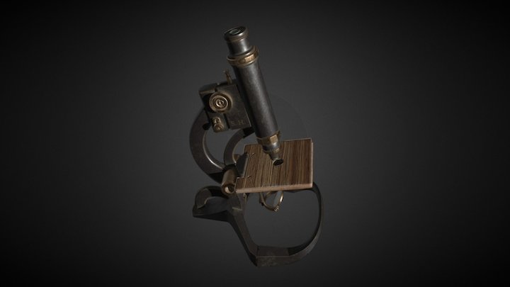 Microscope 3D Model