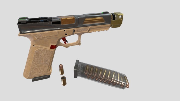 Glock 3D Model