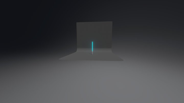Obi Wan Lightsaber Test V2 3D Model