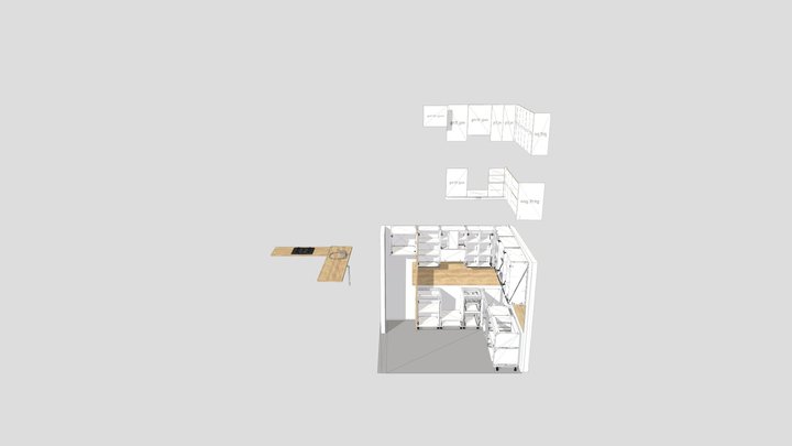 Берданова 3D 3D Model