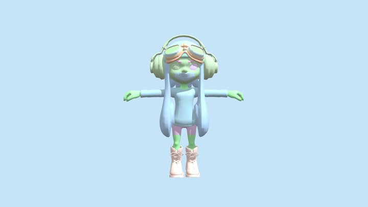 SMG4 - Meggy (Inkling) – Modèle 3D gratuit STL