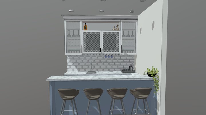 Proyecto Cristen House 3D Model