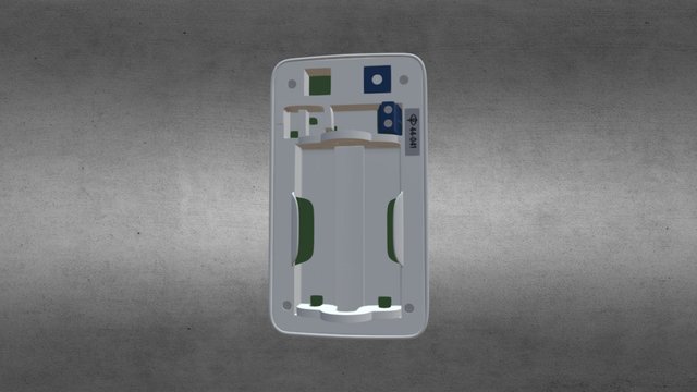 Foto Gong Bewegungsmelder 44-041 - Innen 3D Model