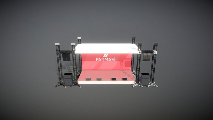 Sketchfab_Farmasi_Sahne 3D Model