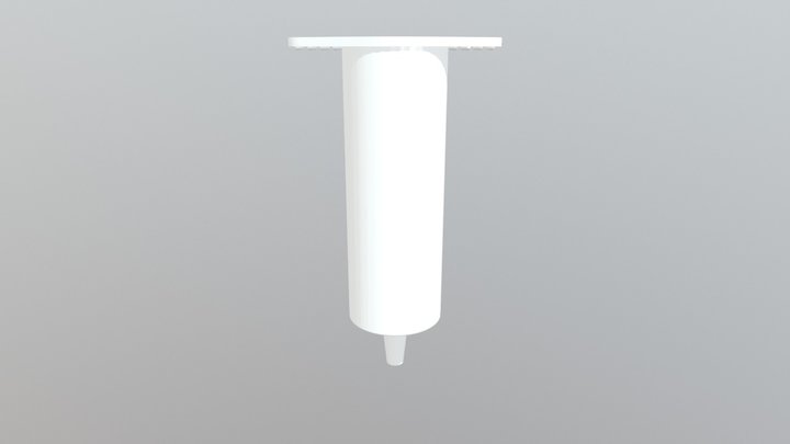 5 Syringe Assembly - 4 Needle-1 3D Model