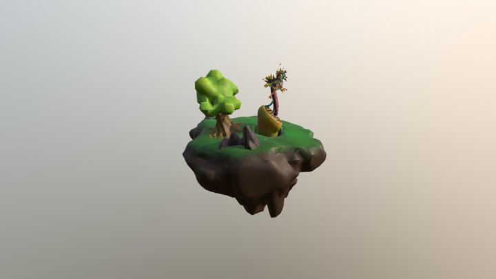Early Wurm VR Sculpt Claymation Contest Entry 3D Model