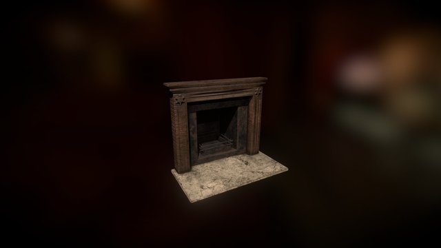 Fireplace 3D Model