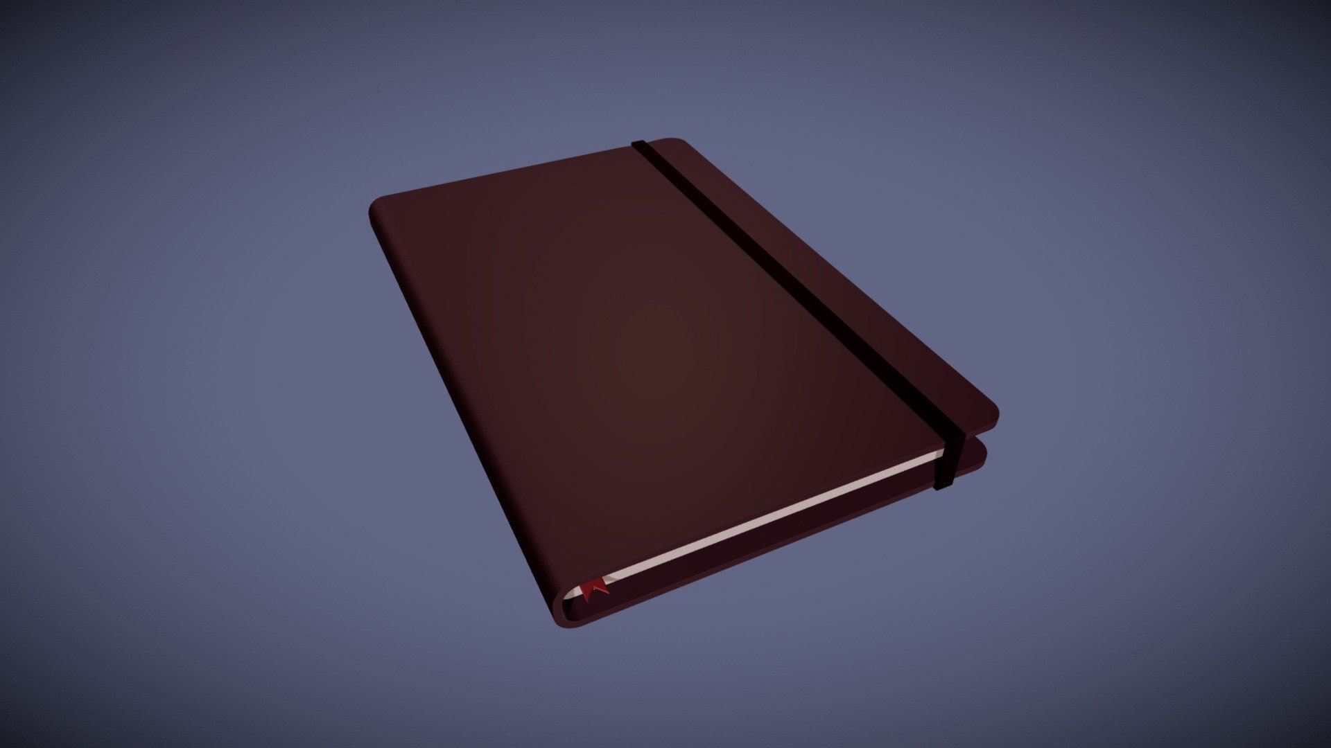 Journal - Oxblood Leather Bound Notebook