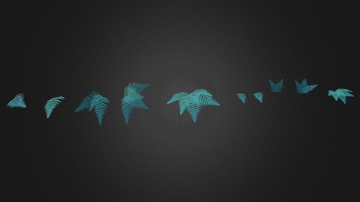 Blue Fern – Gratis 3D-model STL