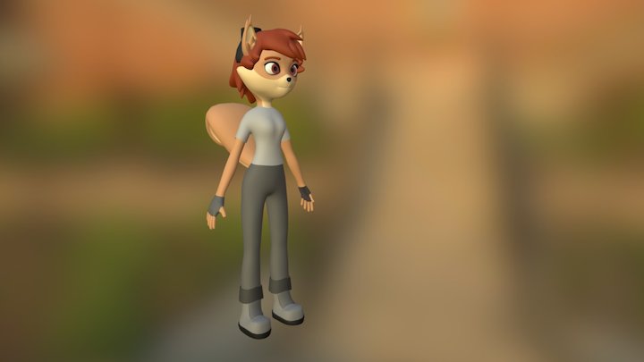 Ardilla furry – Modelo 3D gratuito STL