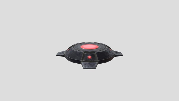 Land Mine 3D Model