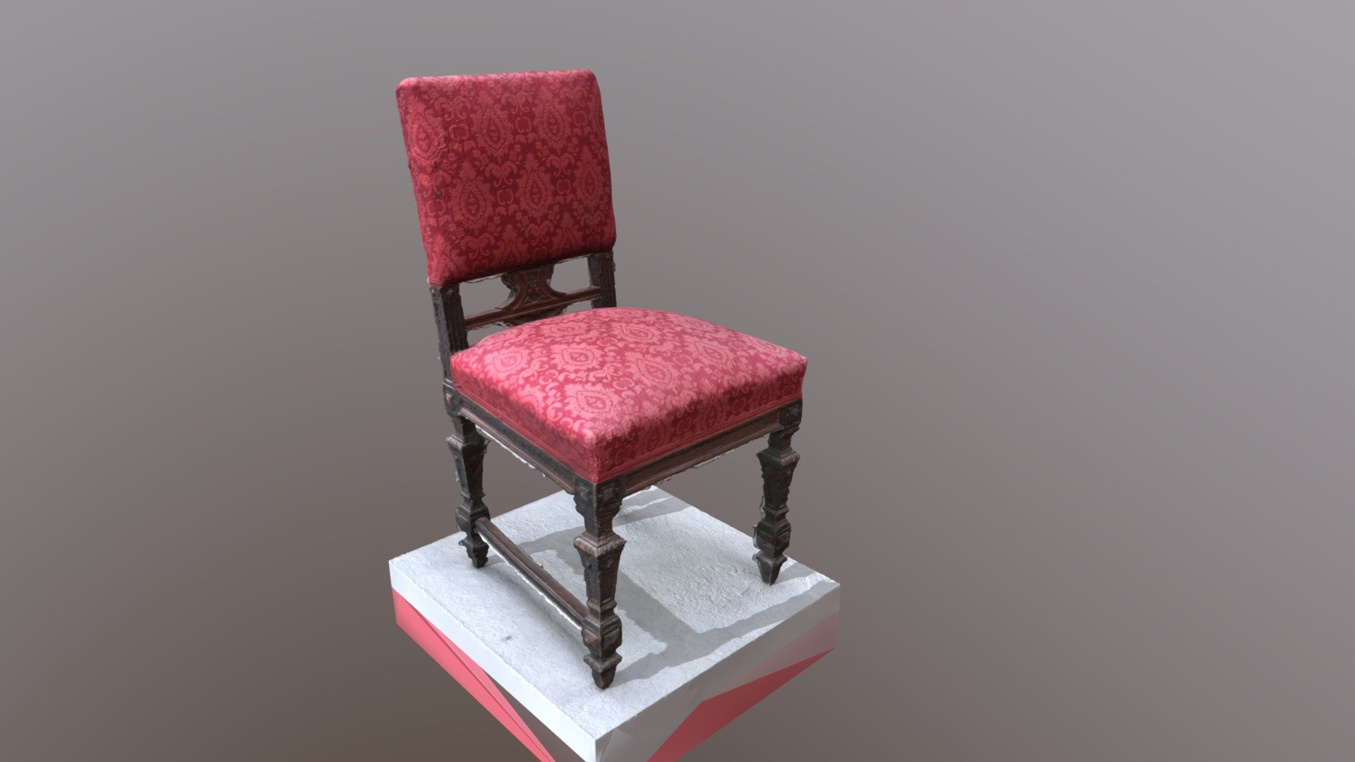 18th century chair from Hungarian Opera House