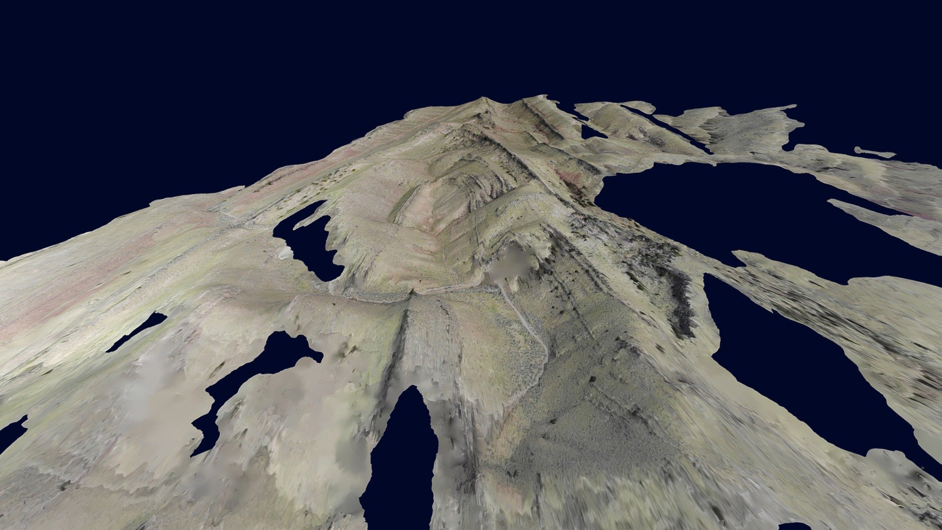 Block Mountain, Montana 3D model by andersundell [660c363] Sketchfab