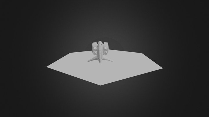 Stinger Droship p3 sip fully modelled  3D Model