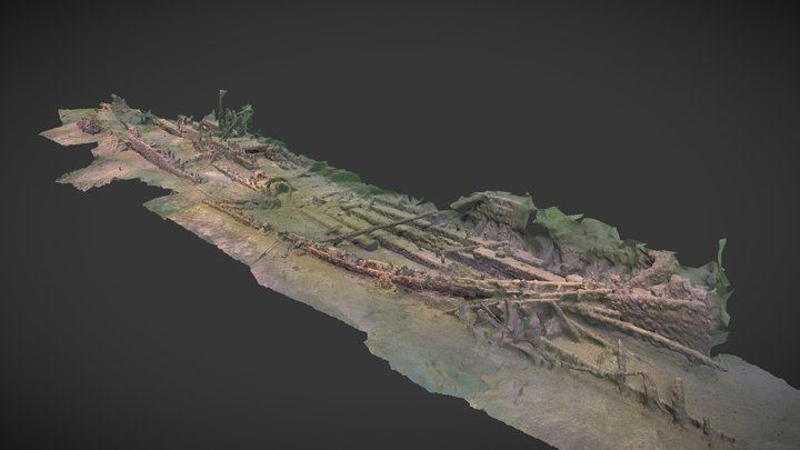 Stacked Hulls (Portsmouth, Kingston) 3D Model