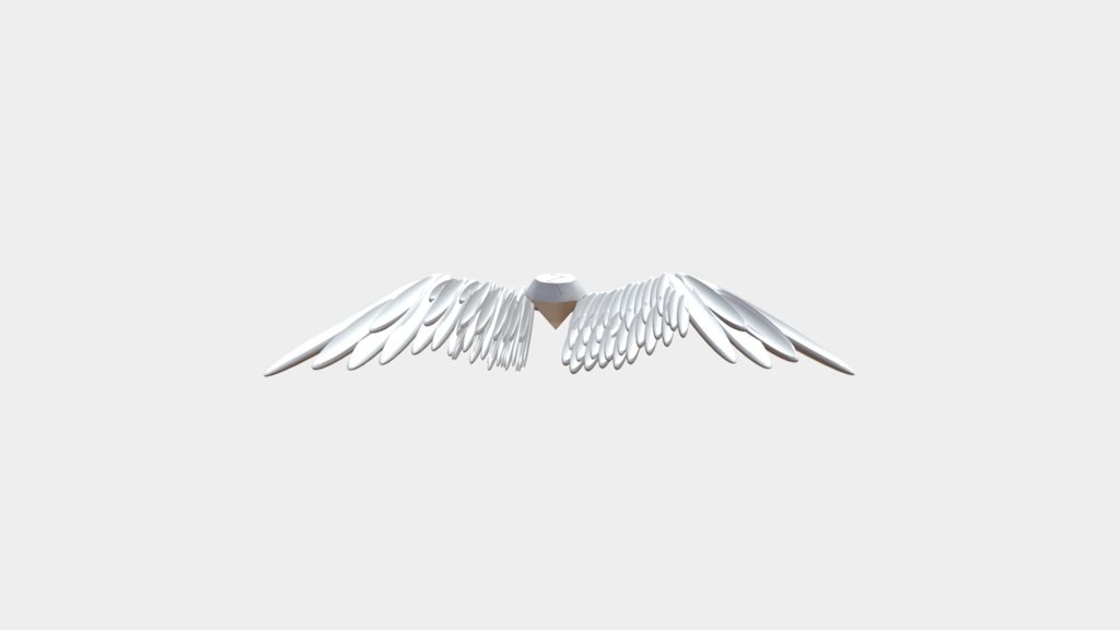 wings of freedom - 3D model by KIRAKIRA [66107b5] - Sketchfab